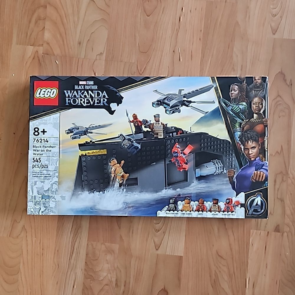 LEGO Marvel Black Panther Wakanda Forever War on the Water 76214 Building  Set
